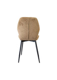 Pavia Coffee Velvet Dining Chair (#215)