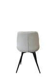 Gori White PU Leather Dining Chair (#303)