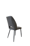 Grey PU Leather Dining Chair (#960)