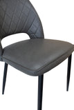 Grey PU Leather Dining Chair (#960)