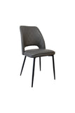 Grey PU Leather Dining Chair (#960)