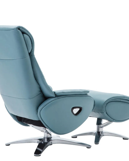 Alpha 139 Recliner Chair – Mint Blue Premium Comfort
