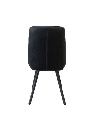 Black PU Leather Dining Chair – Stylish & Durable