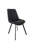 Black PU Leather Dining Chair (#959)