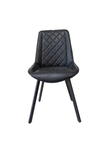 Black PU Leather Dining Chair – Stylish & Durable