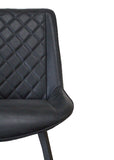 Black PU Leather Dining Chair (#959)