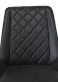 Black PU Leather Dining Chair (#959)