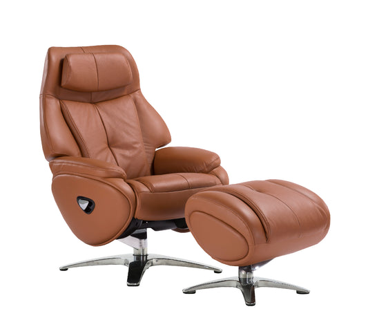 Alpha 168 (Tobacco) Recliner Chair *ONLY DISPLAY AT NUNAWADING STORE*