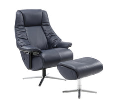 Lamar 224 (Dark Blue) Recliner Chair *ONLY DISPLAY AT NUNAWADING STORE*